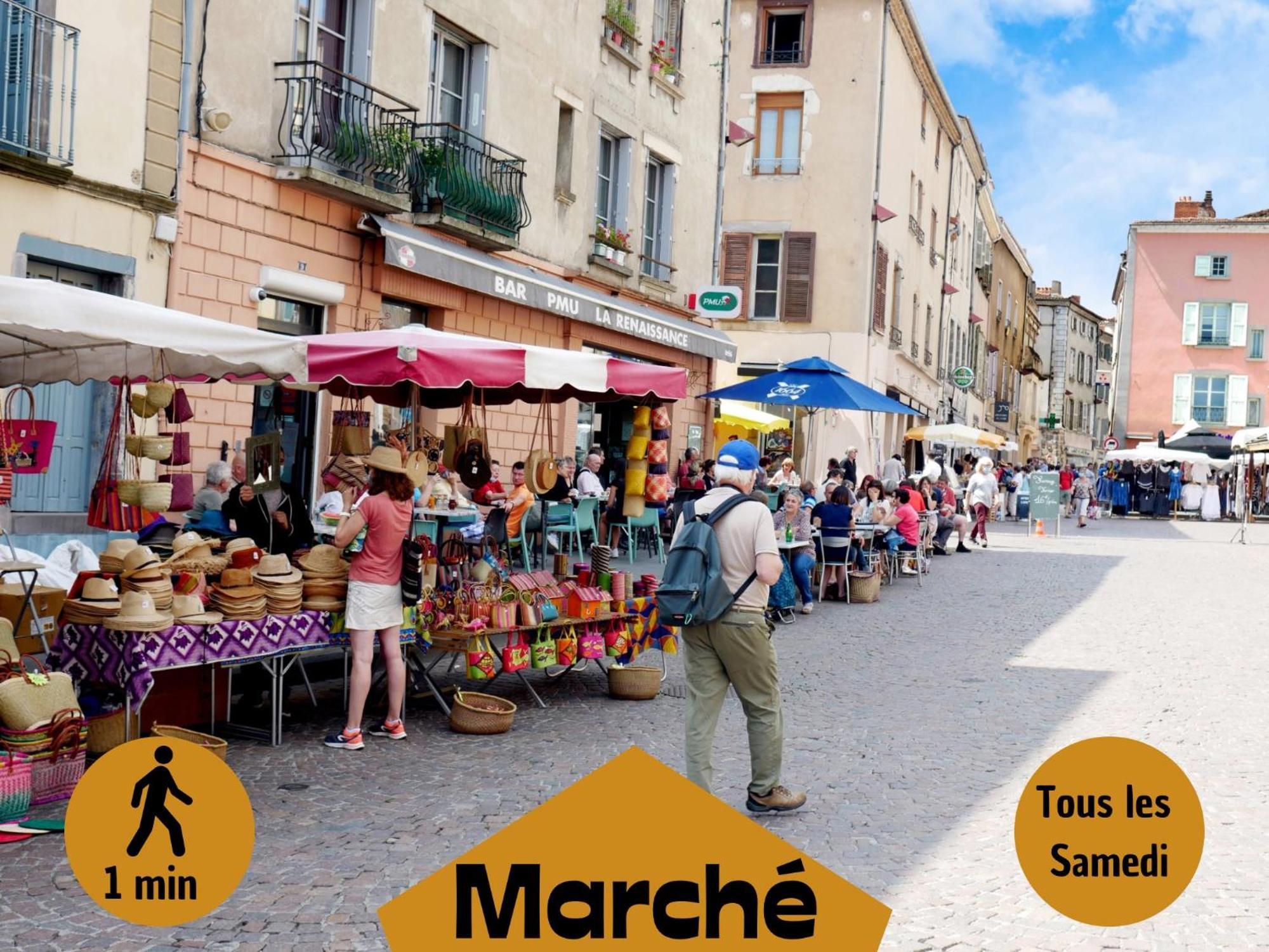 La Brocante - Meilleurhote-Brioude Bagian luar foto